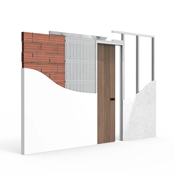FLUSH POCKET DOOR: SINGLE LEAF, DOUBLE LEAF OR GLASS