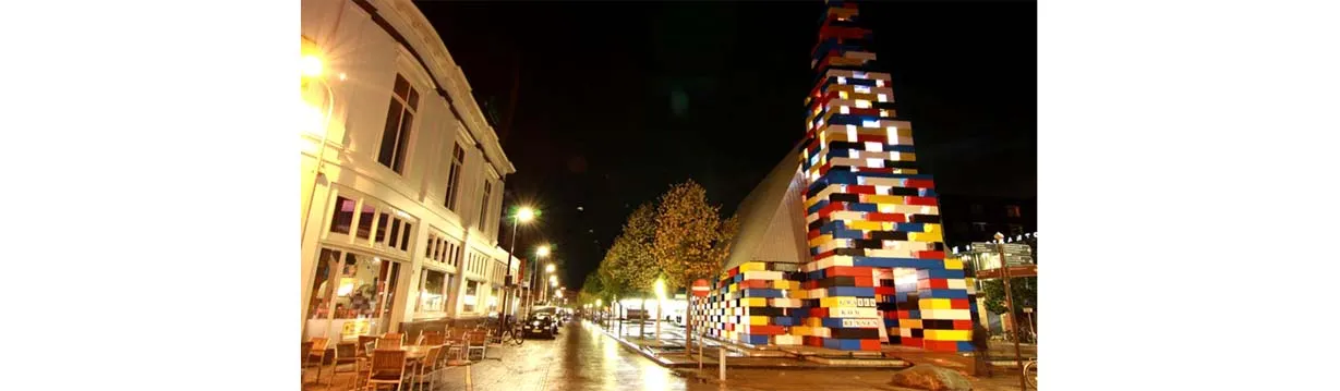 Costruire case vere con mattoni ispirati ai pezzi Lego