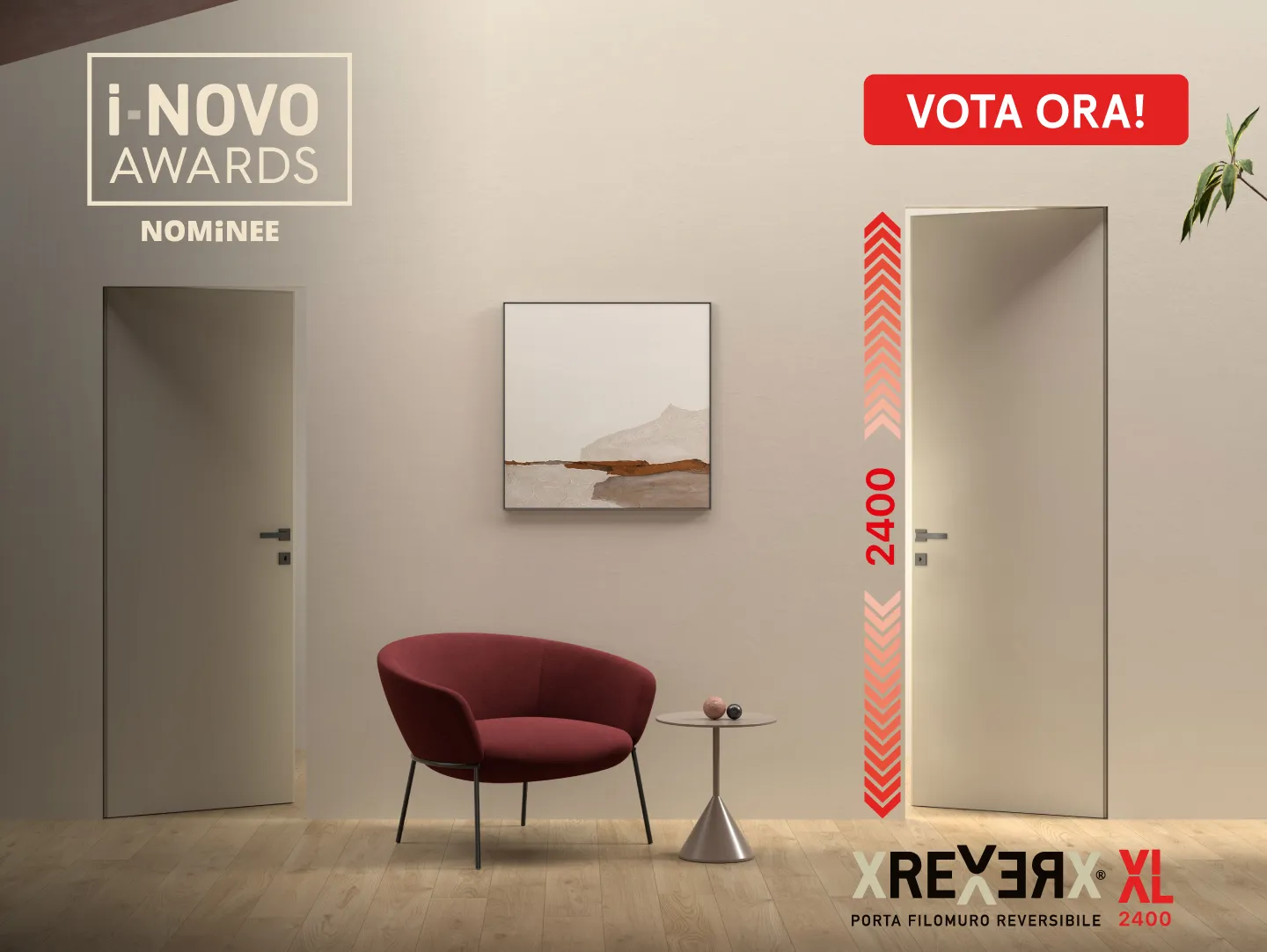 Ermetika agli i-NOVO Awards con il suo xREVERx XL: vota e sostieni l'innovazione!