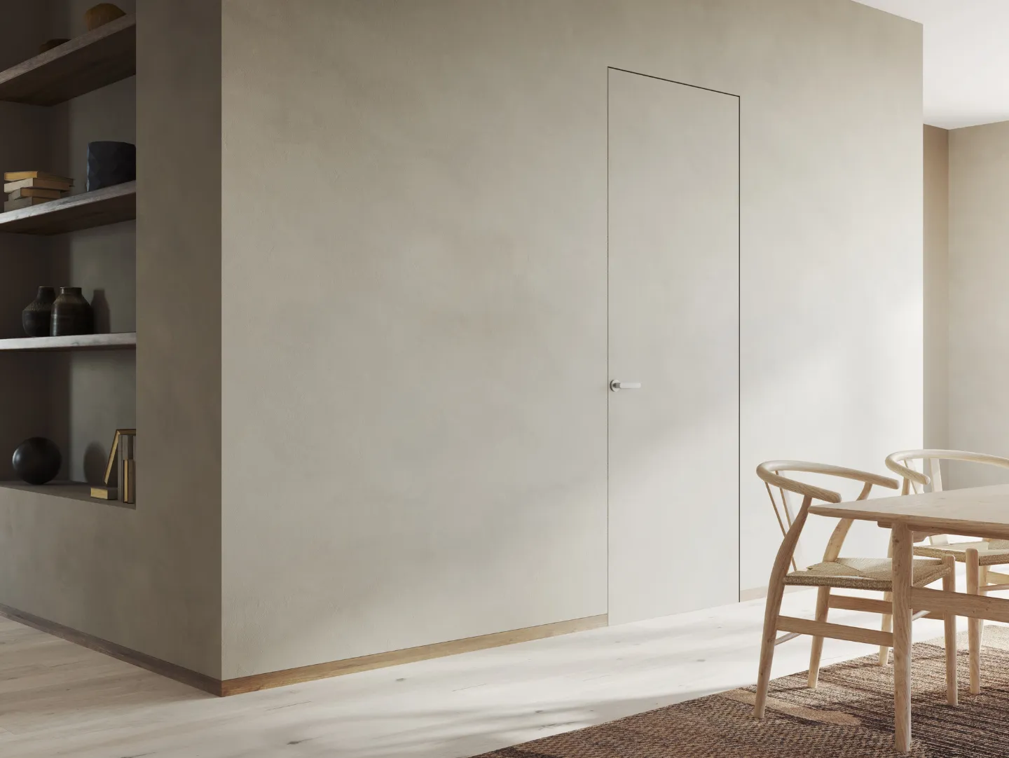 Porta filo muro con battiscopa integrato: perché sceglierla