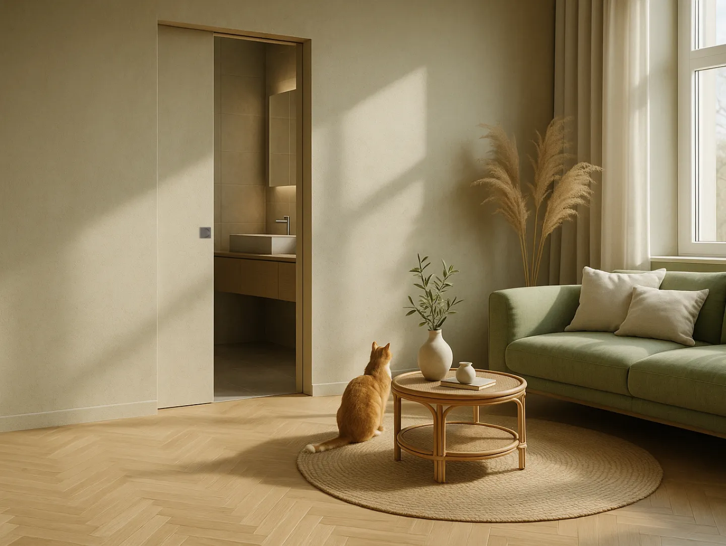 Difference between external sliding doors and pocket sliding doors