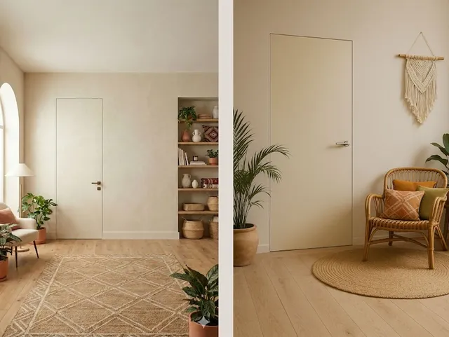 Porte in legno e stile boho: come creare armonia tra natura e design