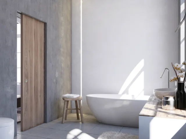 Come scegliere le porte per un bagno piccolo