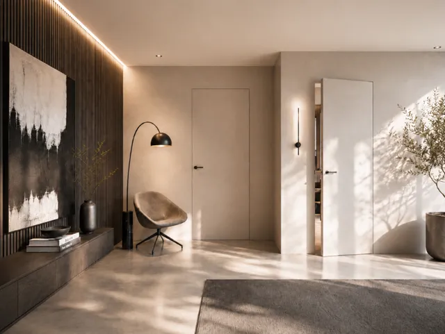 Doors for small environments: space-saving solutions
