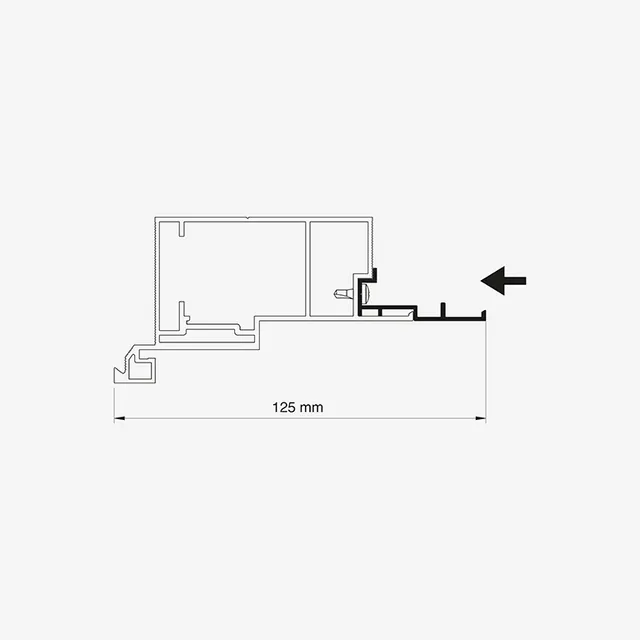 Kit estensione spessore 125 mm