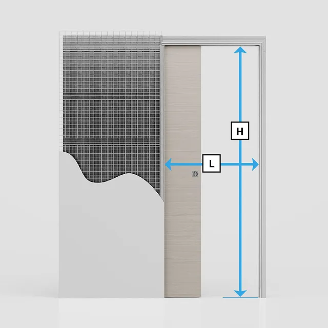 Passage size