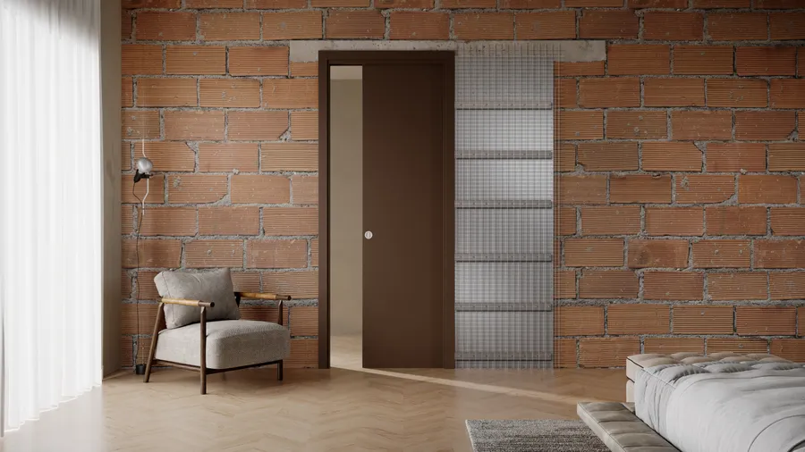 Ideali per le porte scorrevoli e filo muro
